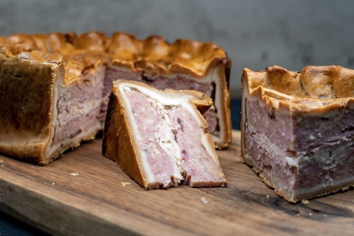 Chicken & Ham Cutting Pie – Vicars Game